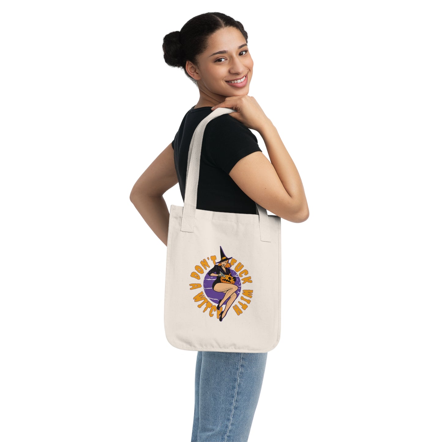 Halloween Witch Tote Bag